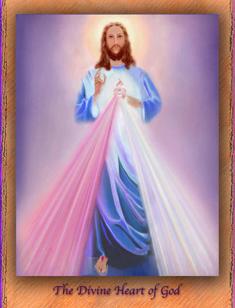 The Divine Heart, Divine Mercy Image