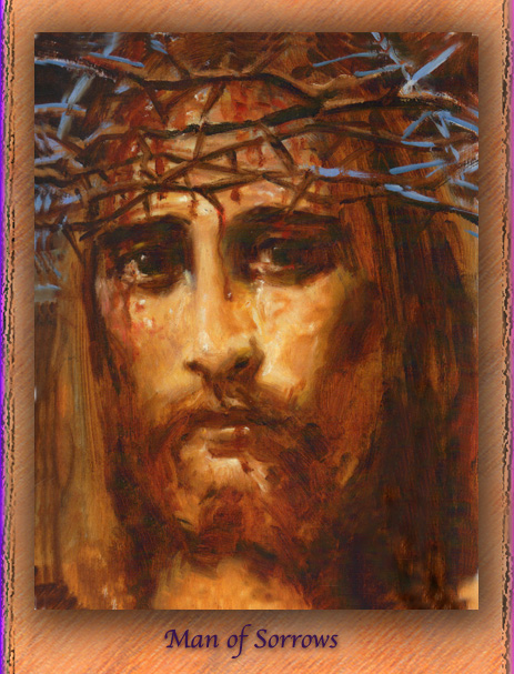 Man of Sorrows, Face of Jesus Crucified